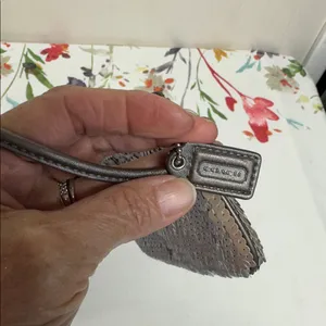 Coach Mermaid Sequin Wristlet with Shimmering Accents thumbnail 3