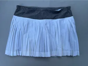 Lululemon Pleat to Street Skirt Size 6 White Mini Tennis Pleated Athleisure thumbnail 5