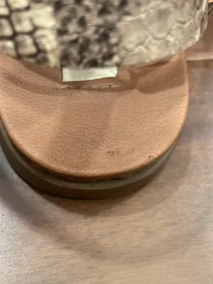 Steve Madden Snakeskin print sandals 7.5 thumbnail 4