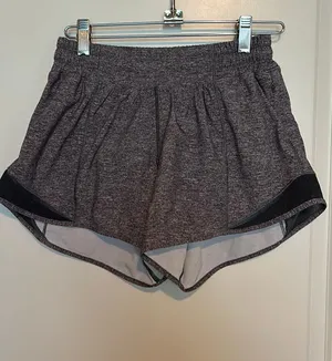 Grey Lululemon Hotty Hot Shorts thumbnail 1