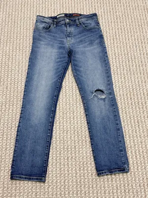 Pilcro by Anthropologie Slim Straight Leg jeans size 28 thumbnail 14
