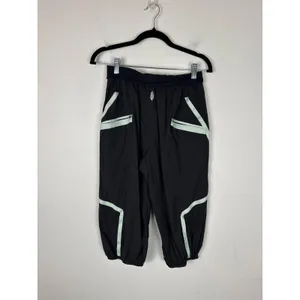 Free People No Fear Run Cropped Pants Sz S thumbnail 3