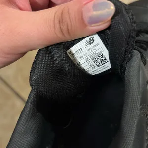 New Balance 550 Black on Black Basketball Court Lifestyle Sneaker thumbnail 6