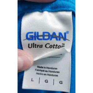 Gildan Carolina Long Sleeve T-Shirt Graphic‎ Tee Casual Top Large thumbnail 3