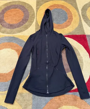 Spyder Active Women’s Stretchy Yoga BBL Athletic Zip Up Hooded Jacket Black XS thumbnail 1