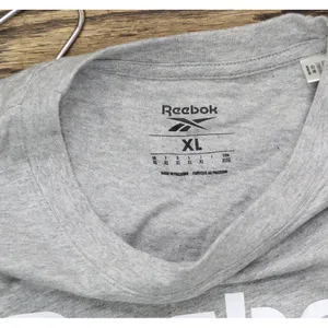 NEW Reebok Womens Graphic Identity T-Shirt Tee II7743 Medium Heather Gray XL thumbnail 5
