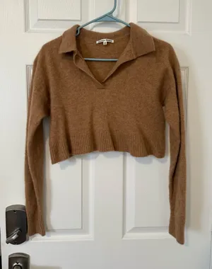 Reformation Collared Sweater thumbnail 1