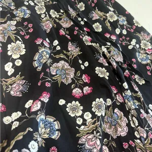 Chico’s Black Floral Wide-Leg Pants thumbnail 3