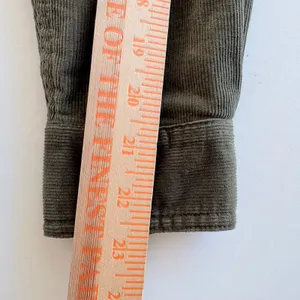 Tna Corduroy Button Down Shirt Womens 1 Olive Green Long Sleeve WRD3-2220-30 thumbnail 7