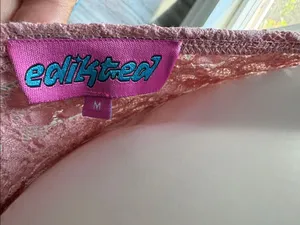 Edikted Pink Lace Tank Top Medium thumbnail 9