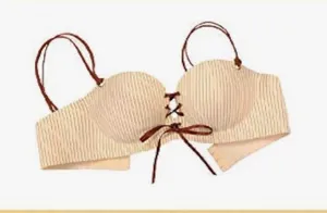 Eleplus Push Up Bra Seamless Padded Brassiere Comfort Wireless Bra 34A NWOT thumbnail 1