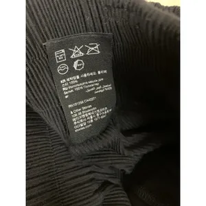 & Other Stories Black‎ Ribbed Wide Leg Palazzo Pants XS thumbnail 6