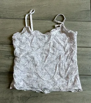 Old Navy Delicate Lace Camisole in Pale lavender thumbnail 1