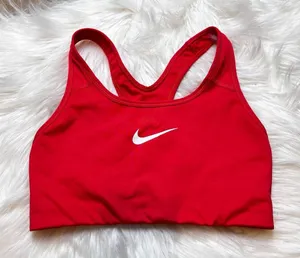 Nike Dri Fit Classic Red Sports Bra. Size S EUC thumbnail 4