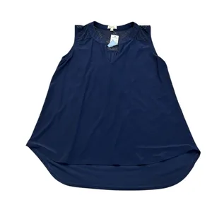 LILY WHITE dressy blue tank nwt thumbnail 1