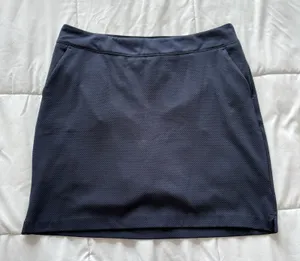 Greg Norman Skort Skirt Womens Large‎ Blue Pockets Activewear Golf Tennis Preppy thumbnail 1