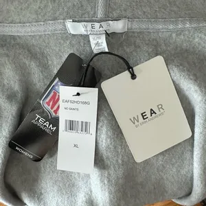 WEAR by Erin Andrews New Orleans Saints Team Heathered Gray Full-Zip Hoodie Size thumbnail 4