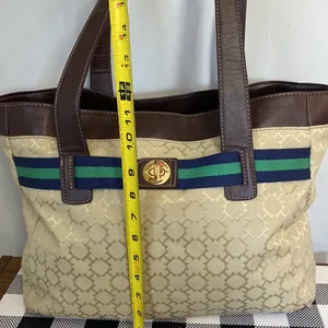 Tommy Hilfiger brown-tan tote bag thumbnail 8