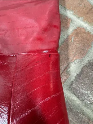 Steve Madden Nitro Red Eel Knee High Boots Size 7.5 Party Night Out Fun Sexy thumbnail 8