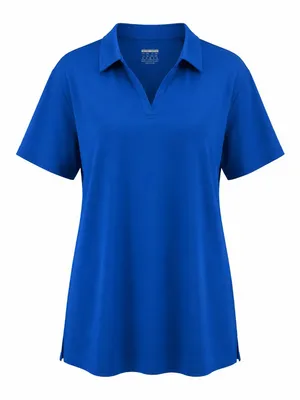 NWT Blue UPF Moisture Wicking Golf Polo Shirt Women’s XL thumbnail 2