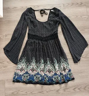 Hollister Dress Floral thumbnail 1