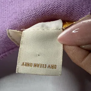 Peck & Peck 2 Ply 100%‎ Cashmere M Sweater Lilac Cable Knit Lightweight Pullover thumbnail 6