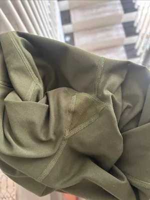 Figs Olive Green High-Rise Performance Leggings thumbnail 6