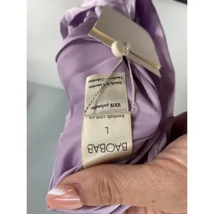 BAOBAB Womens Dress Marea One Shoulder Wrap Lavender Size Large thumbnail 7