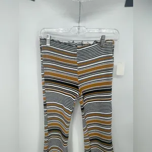 Better be, striped crop and pants, two-piece outfit,‎ sweater set size large thumbnail 5