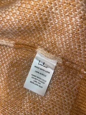 Lulu's Camel & Cream Open-Front Zebra Print Cardigan Size Medium NWT!! thumbnail 10