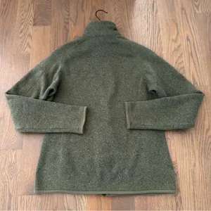 EUC Patagonia Women's Better Sweater Full Zip Fleece Jacket Industrial Green M thumbnail 9