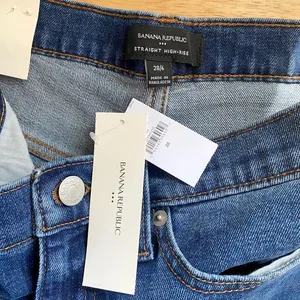 NWT Banana Republic Straight High-Rise Jean Size US 28 / 6 thumbnail 6
