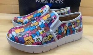 Adela Multi Pets Print Slip On Sz 8 thumbnail 1