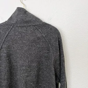[Nike] Charcoal Heathered Gray Therma-FIT 1/2 Zip Pullover Training Top Sz Large thumbnail 6