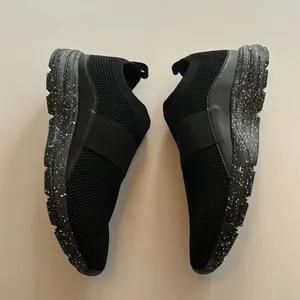 KESWI Women's Black Speckled Athletic Slip On Uniform Shoes, Size 7, NWT thumbnail 4