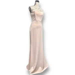 Lulus Soft Pink Mermaid Maxi Dress‎ Strapless Lined Formal Homecoming Prom thumbnail 5