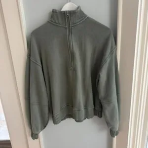 Aerie Sun's Out Quarter Zip Sweatshirt thumbnail 4