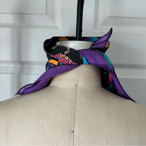 Custom cowboy boots bandana with fringe and glow in the dark beads western vibes thumbnail 3
