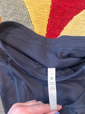 Lululemon Athletica All The Right Places Pant II Dark Blue Leggings 25” Size 2 thumbnail 7