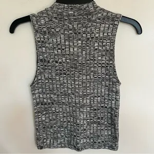 Women's American Eagle‎ Tank Top Gray Sleeveless Heather Viscose Blend Size XS thumbnail 7