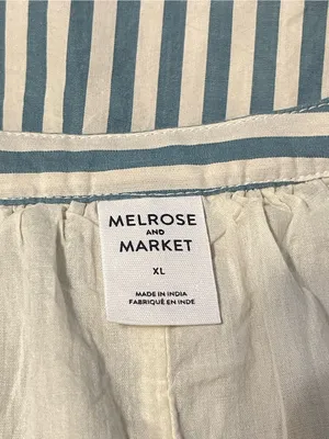 Melrose and Market Blue & White Striped tunic Drees thumbnail 9