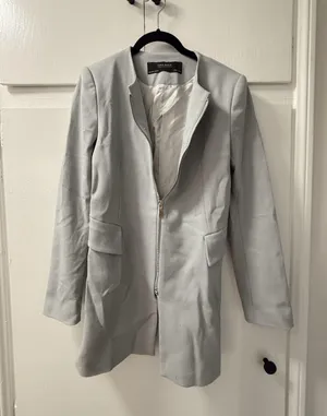 ZARA Grey Jacket thumbnail 1