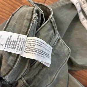 Abercrombie & Fitch olive mid rise seamed skinny pant size 28 thumbnail 5