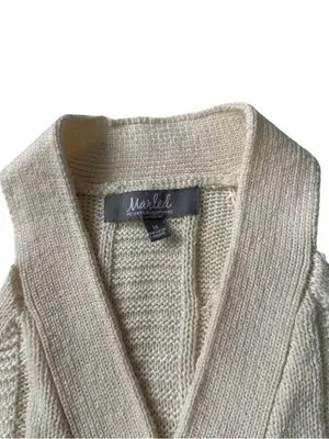 Anthropologie brand Marled sweater vest thumbnail 3