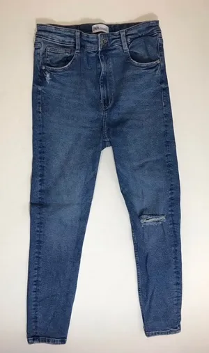 Zara high‎ rise jeans 10 thumbnail 1