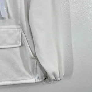 Free People FP Movement Win Me Over Fleece Hoodie‎ White US Small S Oversized thumbnail 8