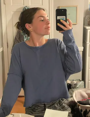 Blue Crew Neck thumbnail 1