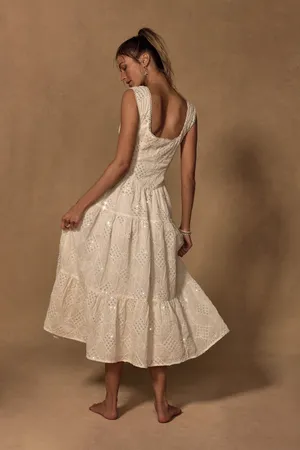 Lulus Embroidered Dress thumbnail 3