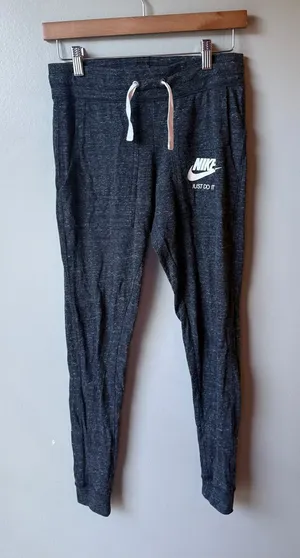 Nike Sportswear Jogger Sweatpants Charcoal Gray Women’s XS thumbnail 1