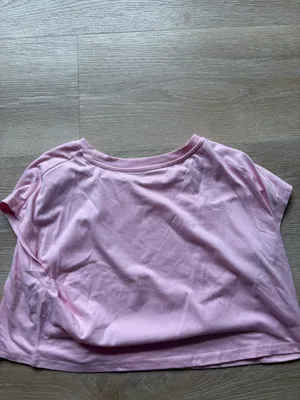 Pink Shein Cropped Shirt thumbnail 2